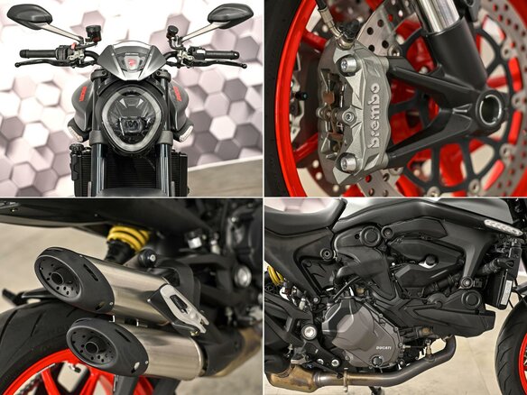 2024 Ducati Monster 937, серый, 1277000 рублей - вид 9
