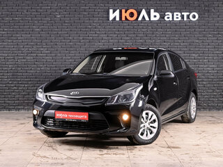 2017 Kia Rio IV, чёрный, 1250000 рублей, вид 1