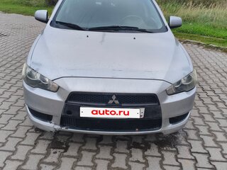 2007 Mitsubishi Lancer X, серебристый, 470000 рублей, вид 1