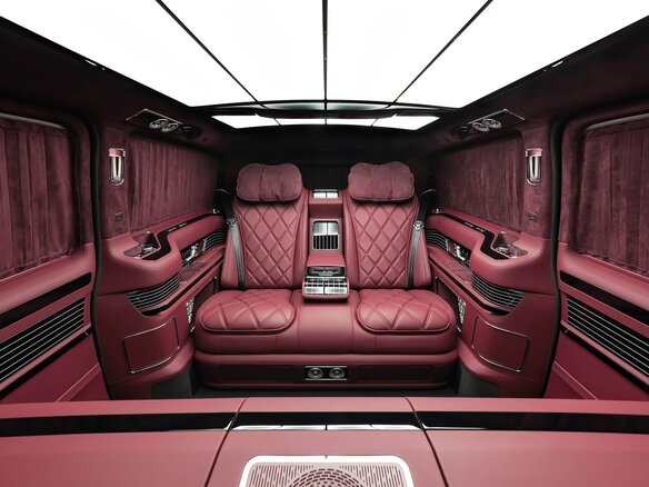 2024 Mercedes-Benz V-Класс Extra Long 300 d экстра длинный III (W447) Рестайлинг 2, чёрный, 39500000 рублей - вид 15