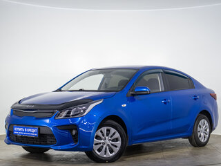 2019 Kia Rio IV, синий, 1299000 рублей, вид 3