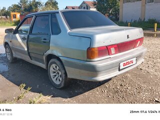 2007 Lada (ВАЗ) 2115, серебристый, 75000 рублей, вид 3