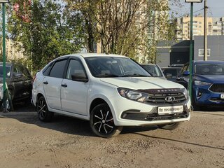 2021 Lada (ВАЗ) Granta I Рестайлинг, белый, 649000 рублей, вид 3