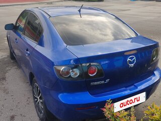 2007 Mazda 3 I (BK) Рестайлинг, синий, 490000 рублей, вид 4