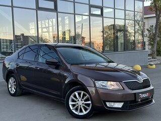 2016 Skoda Octavia III (A7), коричневый, 1359000 рублей, вид 4