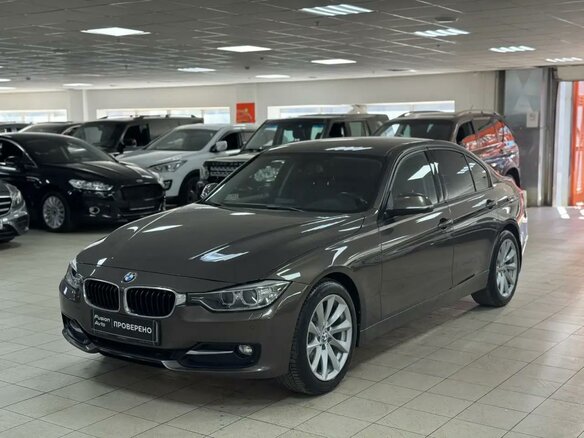 2013 BMW 3 серии 320d xDrive VI (F3x), коричневый, 1295000 рублей