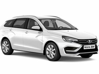 2026 Lada (ВАЗ) Vesta SW I Рестайлинг (NG), белый, 1985000 рублей, вид 1