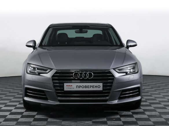 2016 Audi A4 V (B9), серебристый, 2350000 рублей - вид 1