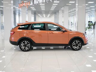 2019 Lada (ВАЗ) Vesta SW Cross I, оранжевый, 932000 рублей, вид 5