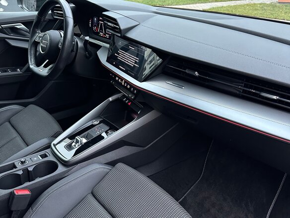 2021 Audi A3 30 TFSI IV (8Y), серый, 1890000 рублей - вид 14