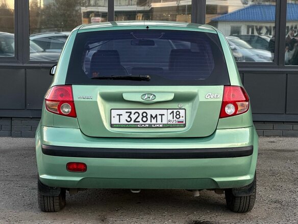 2005 Hyundai Getz I, зелёный, 349000 рублей - вид 4