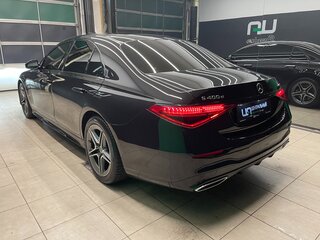 2020 Mercedes-Benz S-Класс 400 d 4MATIC VII (W223), чёрный, 8900000 рублей, вид 4