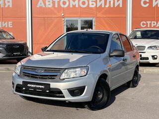 2016 Lada (ВАЗ) Granta I, серебристый, 439000 рублей, вид 1