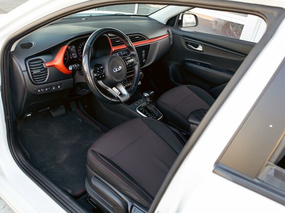 2022 Kia Rio IV Рестайлинг, белый, 1625000 рублей - вид 29