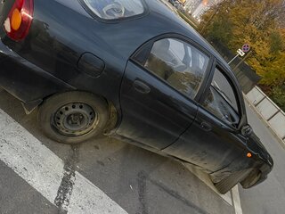 2008 Chevrolet Lanos I, чёрный, 180000 рублей, вид 3