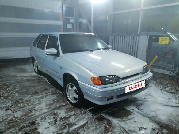 2004 Lada (ВАЗ) 2114, серебристый, 160000 рублей - вид 4