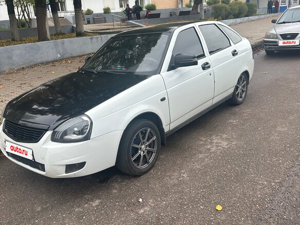 2008 Lada (ВАЗ) Priora I, белый, 395000 рублей