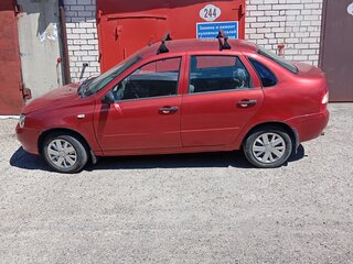 2005 Lada (ВАЗ) Kalina I, красный, 205000 рублей, вид 5