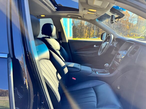 2012 Infiniti EX EX25 I (J50), чёрный - вид 13