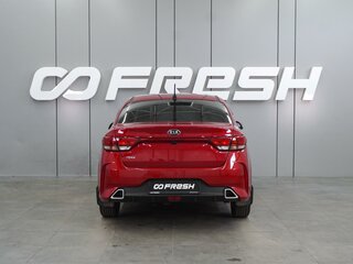 2020 Kia Rio IV Рестайлинг, красный, 1560000 рублей, вид 4
