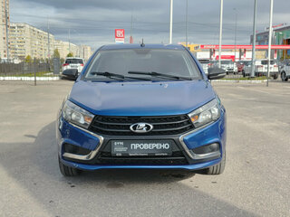2021 Lada (ВАЗ) Vesta I, синий, 850000 рублей, вид 2