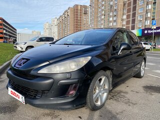 2008 Peugeot 308 I, чёрный, 450000 рублей, вид 2