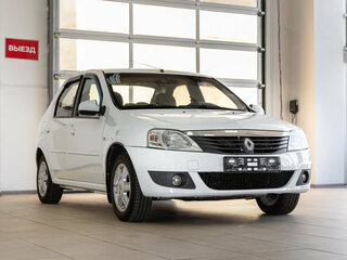 2012 Renault Logan I Рестайлинг, белый, 500000 рублей, вид 1