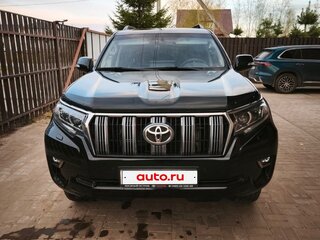 2018 Toyota Land Cruiser Prado 150 Series Рестайлинг 2, чёрный, 5500000 рублей, вид 2