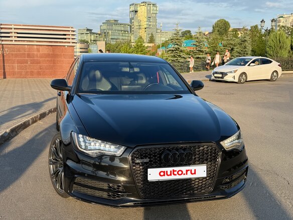 2011 Audi A6 IV (C7), чёрный, 2300000 рублей - вид 6
