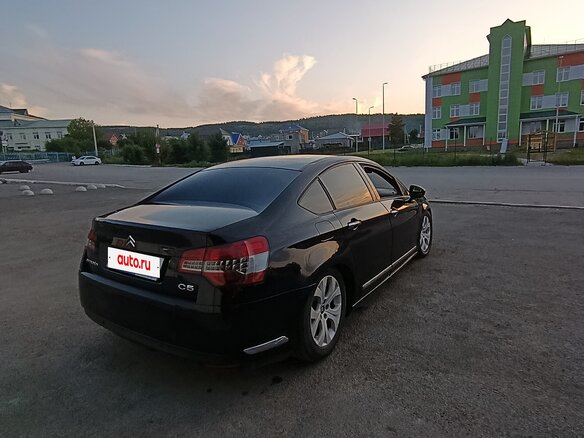 2012 Citroen C5 II, чёрный, 420000 рублей - вид 5