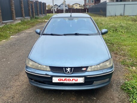 2002 Peugeot 406 I Рестайлинг, голубой, 250000 рублей, вид 2