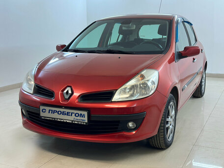 2007 Renault Clio III, красный, 649000 рублей, вид 1