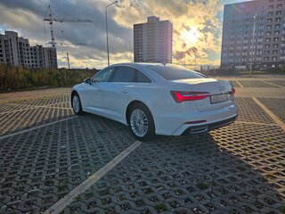 2020 Audi A6 45 TFSI V (C8), белый, 3750000 рублей, вид 3