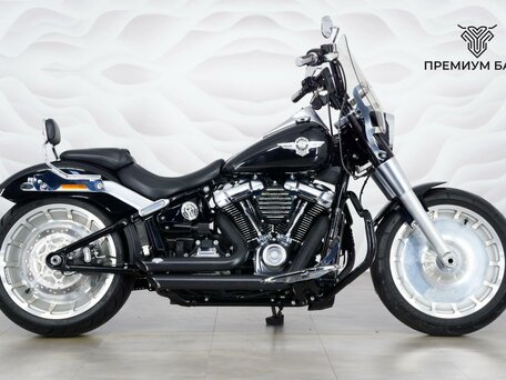 2017 Harley-Davidson Fat Boy, чёрный, 1799000 рублей, вид 1