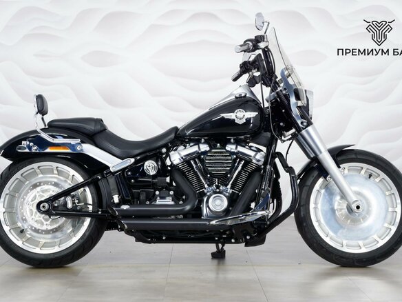 2017 Harley-Davidson Fat Boy, чёрный, 1799000 рублей