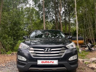 2012 Hyundai Santa Fe III, чёрный, 1650000 рублей, вид 3