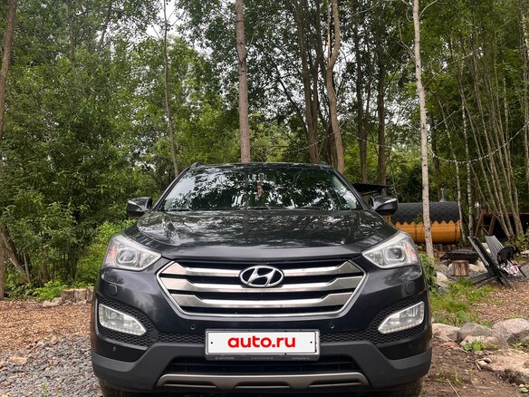 2012 Hyundai Santa Fe III, чёрный, 1650000 рублей - вид 2