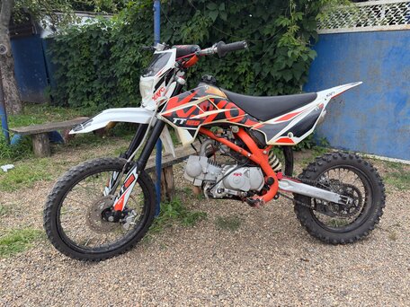 2023 Kayo Basic TT125, оранжевый, 60000 рублей, вид 3