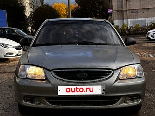 2006 Hyundai Accent ТагАЗ II, бежевый, 180000 рублей, вид 2