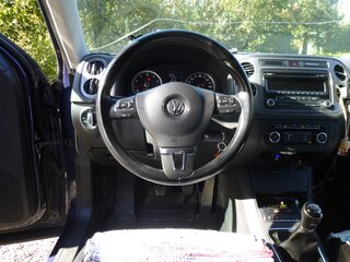 2014 Volkswagen Tiguan I Рестайлинг, синий, 700000 рублей, вид 5