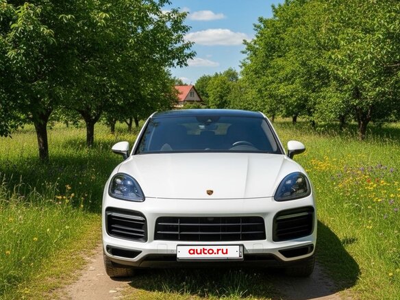 2020 Porsche Cayenne Coupé III, белый, 8500000 рублей - вид 2