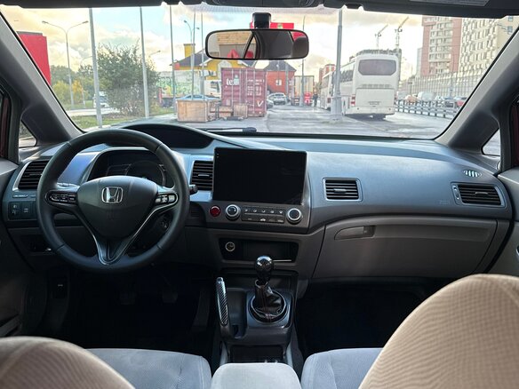 2008 Honda Civic VIII, красный - вид 14