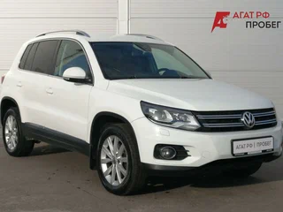 2014 Volkswagen Tiguan I Рестайлинг, белый, 1350000 рублей, вид 1