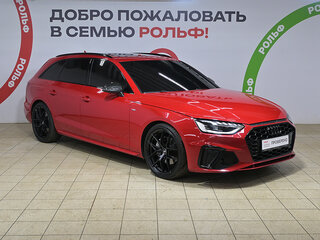 2019 Audi A4 40 TDI V (B9) Рестайлинг, красный, 3690000 рублей, вид 3