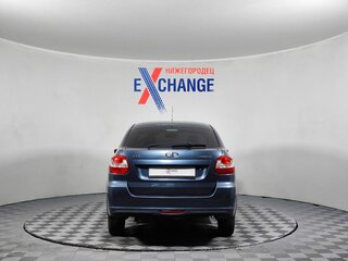 2014 Lada (ВАЗ) Granta I, синий, 310000 рублей, вид 3