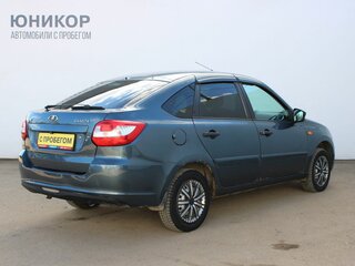 2014 Lada (ВАЗ) Granta I, синий, 289000 рублей, вид 5