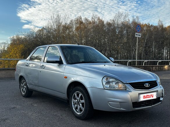 2012 Lada (ВАЗ) Priora I, серебристый, 260000 рублей - вид 1