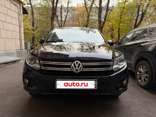 2012 Volkswagen Tiguan I Рестайлинг, чёрный, 1200000 рублей, вид 1