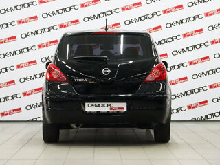 2008 Nissan Tiida I, чёрный, 525250 рублей, вид 4