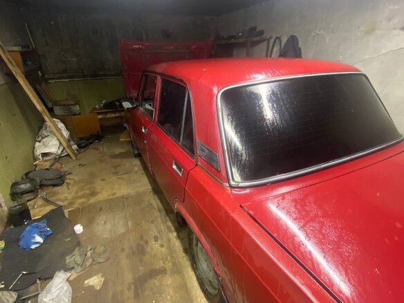 1996 Lada (ВАЗ) 2107, красный, 80000 рублей - вид 5